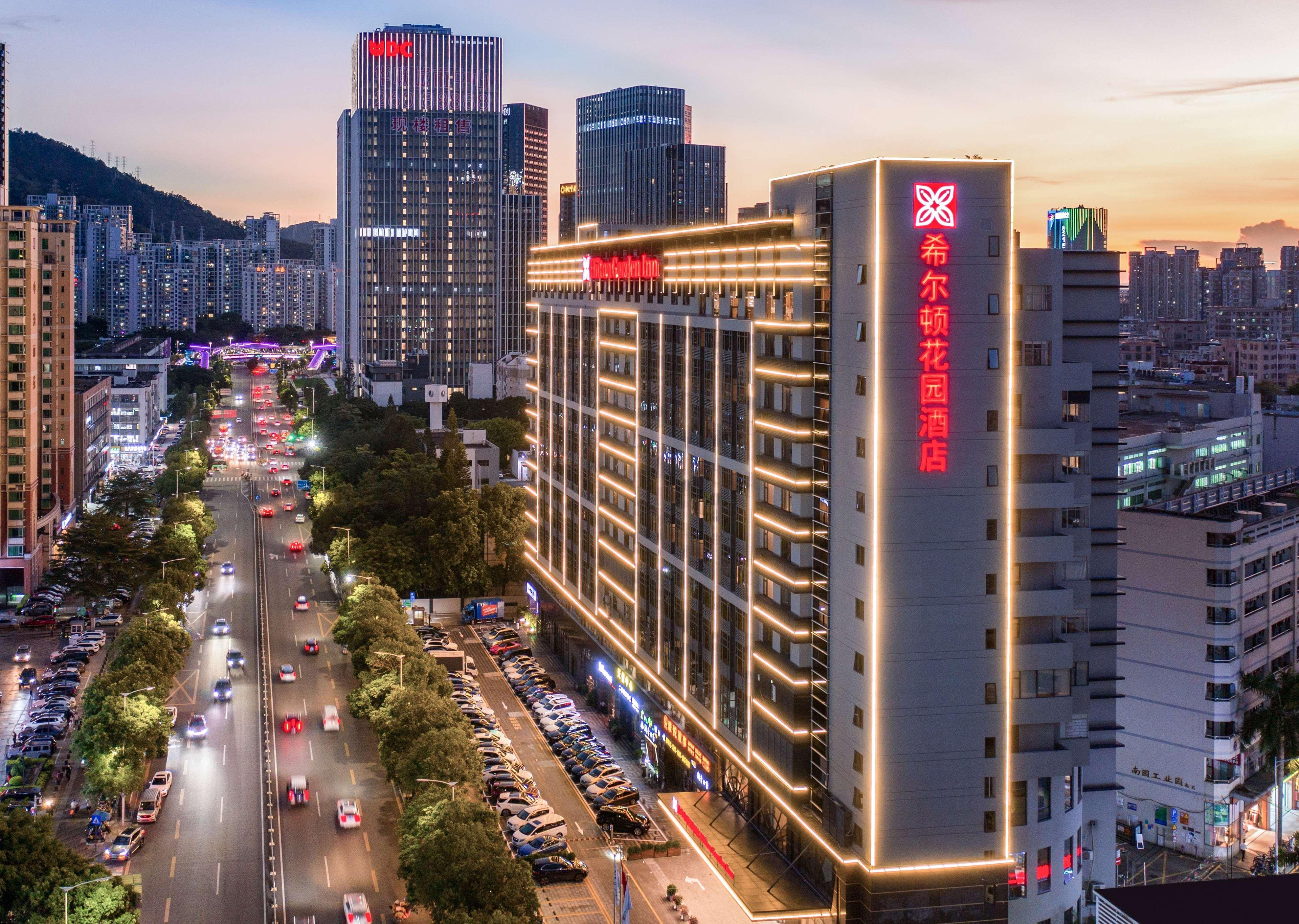 Hilton Garden Inn Shenzhen Nanshan Avenue ภายนอก รูปภาพ