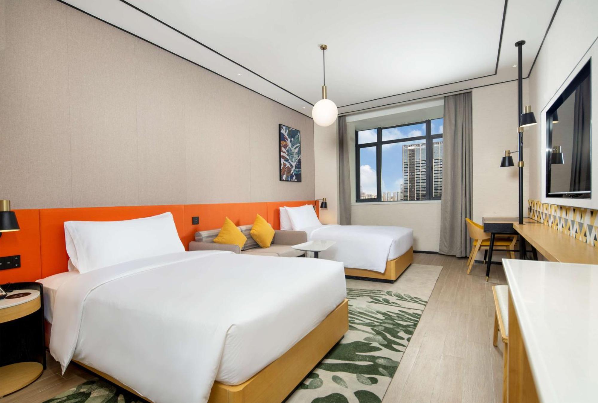 Hilton Garden Inn Shenzhen Nanshan Avenue ภายนอก รูปภาพ