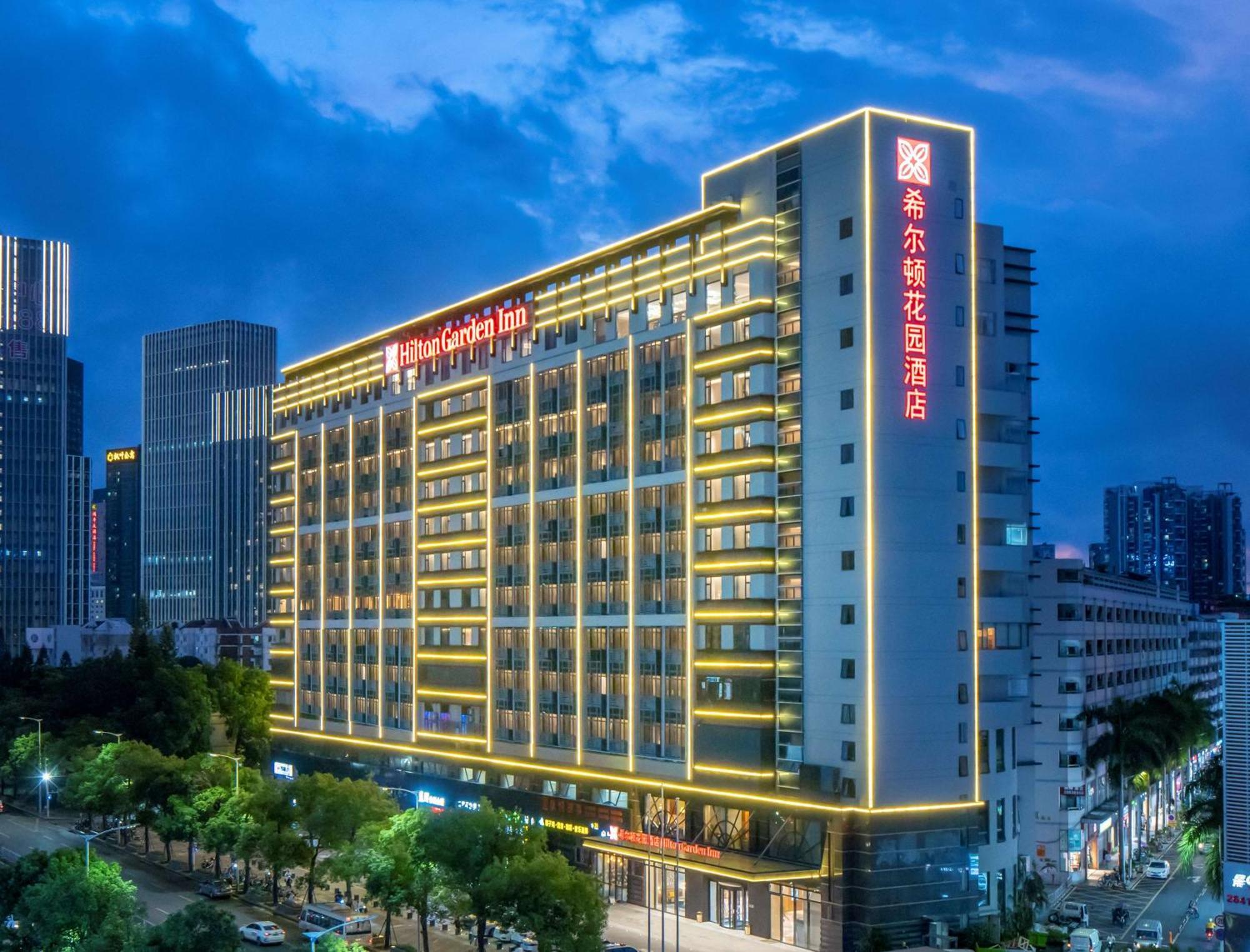 Hilton Garden Inn Shenzhen Nanshan Avenue ภายนอก รูปภาพ
