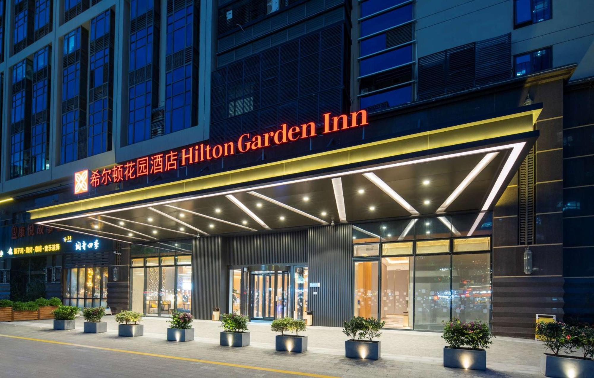 Hilton Garden Inn Shenzhen Nanshan Avenue ภายนอก รูปภาพ